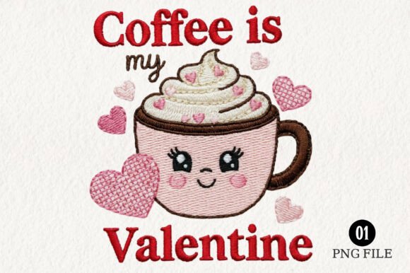 Coffee is My Valentine Retro Valentine s: A Creative Expression for Coffee Lovers