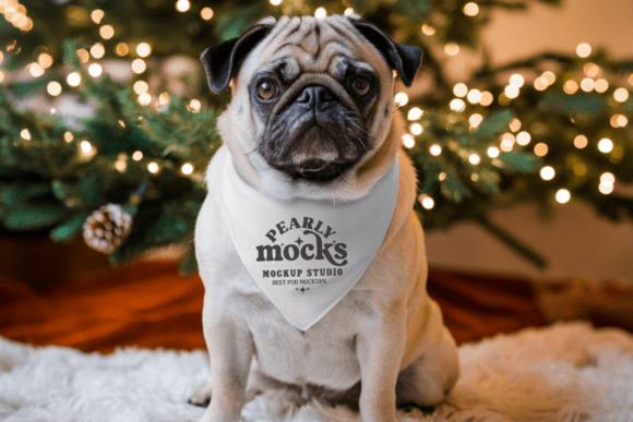Dog Bandana Mockup 8: Turn Your Designs Into Stunning Visuals