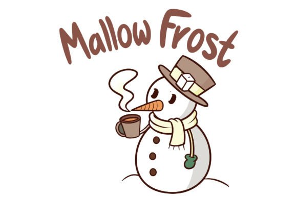 Mallow Frost Christmas PNG: A Versatile Asset for Creative Projects