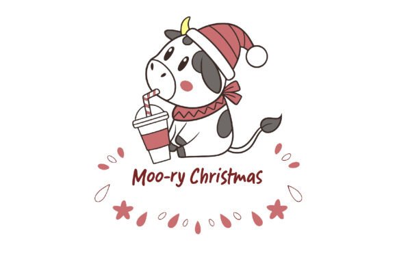 Moo-ry Christmas PNG: Creative Fun for All