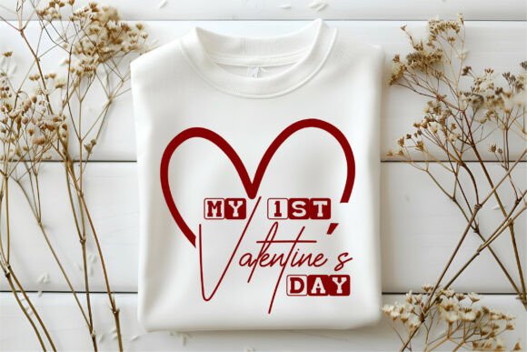 My 1st Valentineβs Day SVG