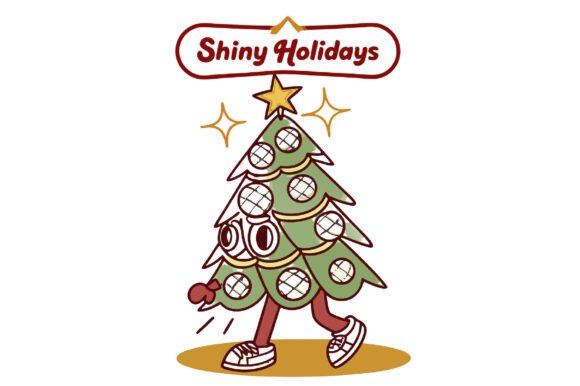 Shiny Holidays Christmas PNG