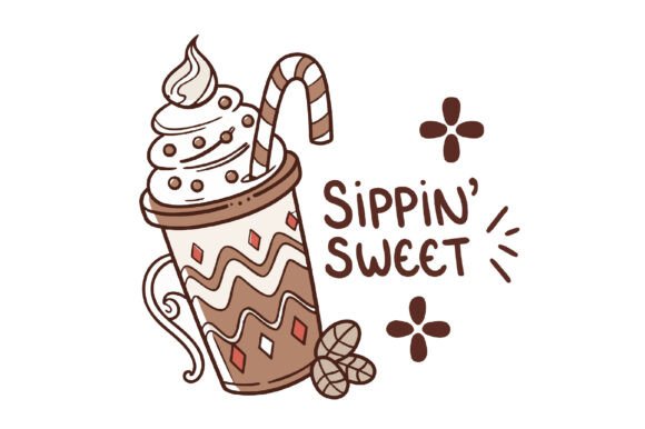 Sippin Sweet Christmas PNG: A Versatile Digital Asset for Creative Projects