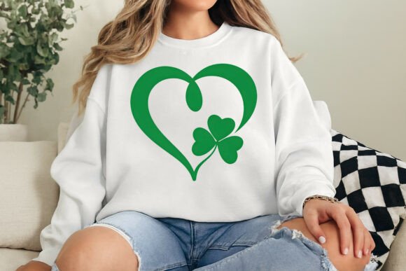 St Patrick's Day PNG Heart Shamrock PNG
